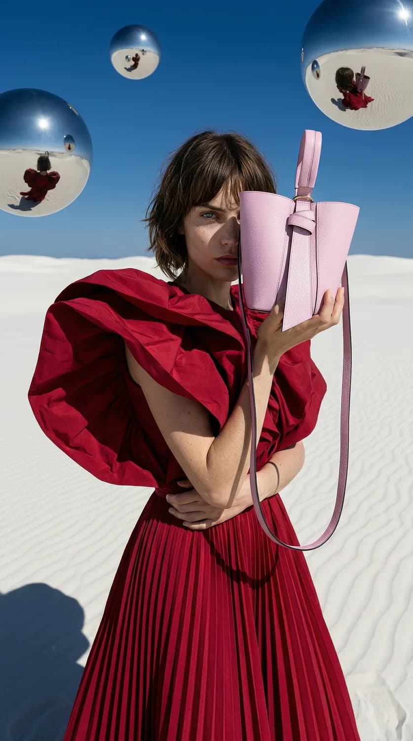 Birdie · pink editorial